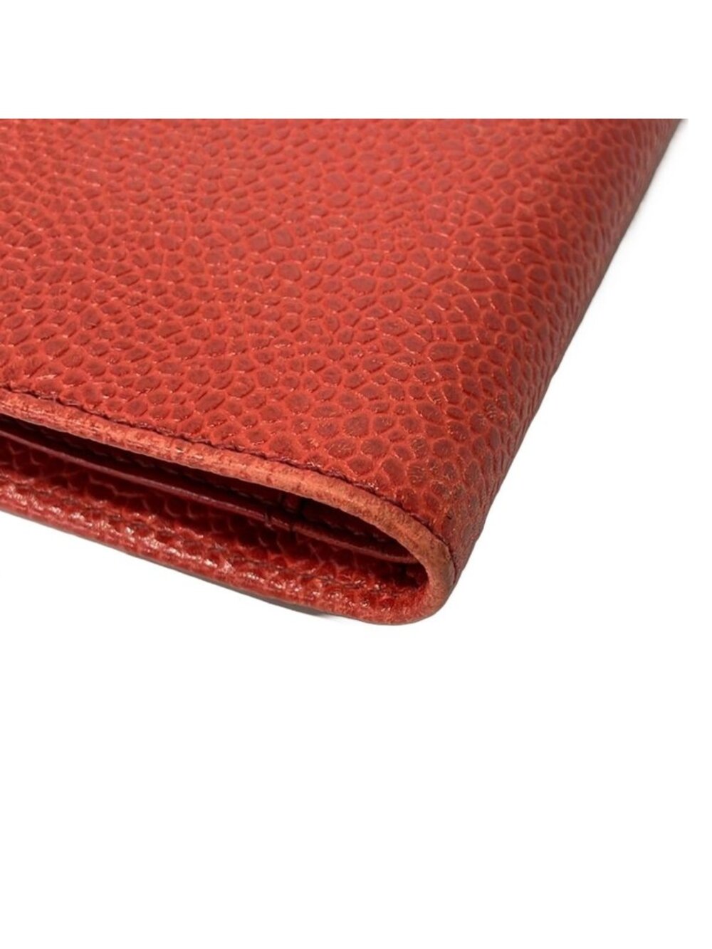 Chanel Wallet Red Gold - Picture 7 of 8